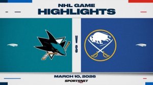 Обзор матча НХЛ | Баффало - Сан-Хосе (11.03.2026)