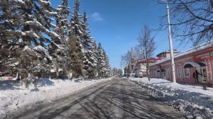 10 марта на улицах города. Белорецк. Башкортостан.