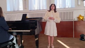 Забояркина Злата, ария Снегурочки из оп. Н. Римского-Корсакова "Снегурочка"