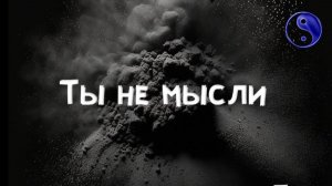 Ты не мысли