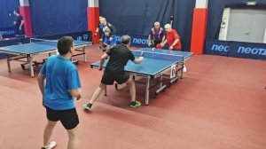 9..10 Мухаметов/Васильев (1055) - Сергеев/Золкин (1244) 09.03 настольный теннис Парный турнир