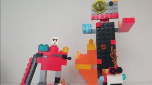 красные против синих из лего 4