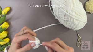 Набор для вязания амигуруми: учимся вязать ножки | Урок 3