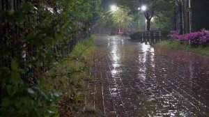 Мягкие звуки дождя для сна. Шум дождя