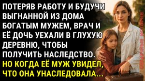 Потеряв жильё и работу по вине богатого мужа, врач уехала с дочкой в глушь… А узнав чей это дом…