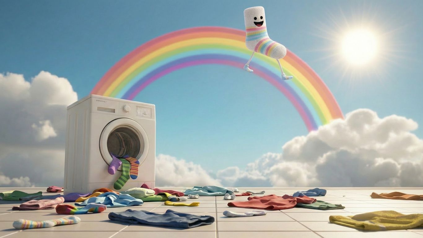 Leftover Socks In The Dryer