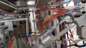 Линия для упаковки сыпучей продукции в готовые пакеты JY-350