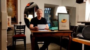 Олег Гугунава читает свою прозу. "Дежурные чтения" на Новом Арбате