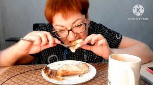 Мукбанг/Все сожру одна/курица и томатный сок /вкусно (архив)