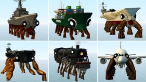 Я сыграл в Death Match Со Всеми Новыми Крабовыми транспортными средствами