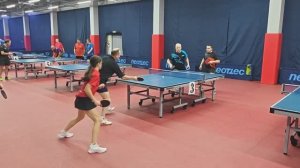 1/2 Попов/Бадаев (1465) - Зенкин/Седаш (1304) 09.03 настольный теннис Парный турнир