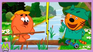 Три Кота и Смешарики в Лесных Приключениях.Компот против Копатыча.Кто Лучше