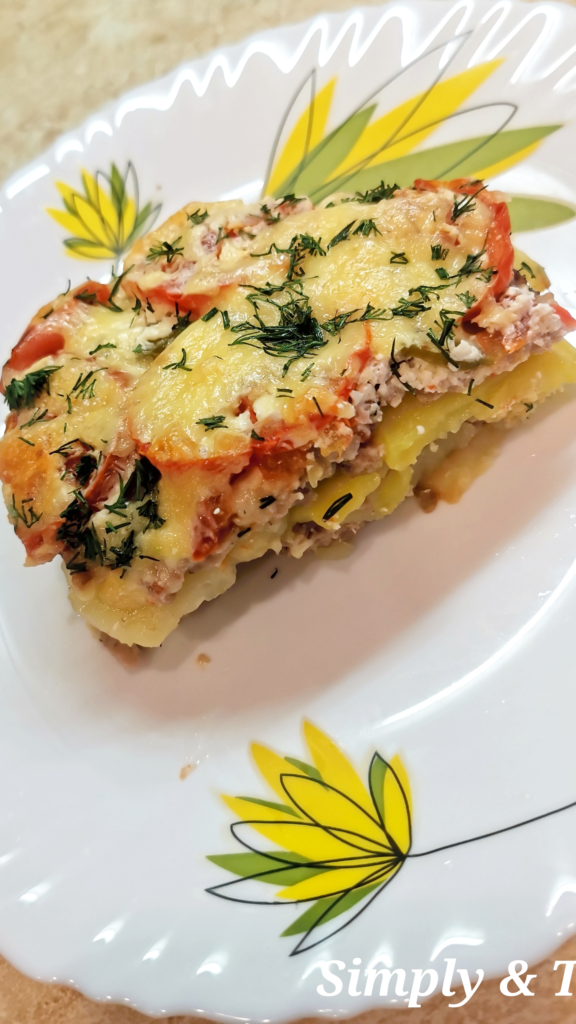 Картофельная запеканка с фаршем - просто и вкусно 😋