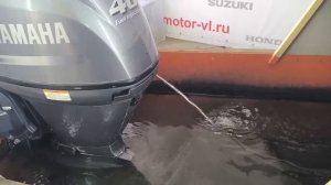 Запуск двигателя Yamaha F40 EFI