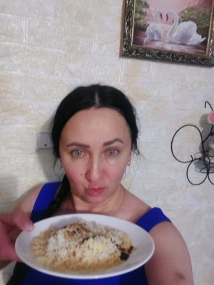 мукбанг/рис с грибами