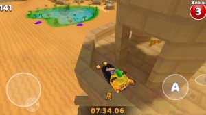 ПРОХОЖДЕНИЕ БИМОТЕПСКОЙ ПУСТЫНИ НА 190% В SUPER BEAR ADVENTURE все сундуки,монеты,золотые медали,мед