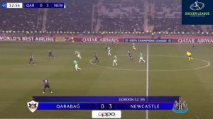 Карабах - Ньюкасел. Обзор матча 18.02.2026. Лига чемпионов