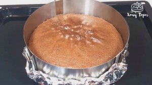 🍫 ШОКОЛАДНЫЙ БИСКВИТ 20–22 см: пышный, влажный, шоколадный! Идеальная основа для торта 🍒✨