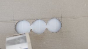 Как отмерить и сделать отверстие в плитке