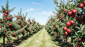 Колоновидная яблоня Арбата Ростов-на-Дону. Маленькие сады