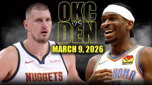 10.03.2026 | ОБЗОР МАТЧА | Оклахома-Сити Тандер - Денвер Наггетс | Highlights