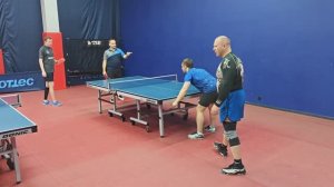 3..4 Черашев/Левушкин (1350) - Михайлов/Новиков (1511) 09.03 настольный теннис Парный турнир