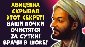 КОГДА ВЫ ЭТО УВИДИТЕ Почки очистятся сами! Секрет Авиценны...