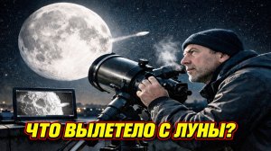 Видео с Луны показало «семяобразное НЛО» вылетающее из кратера