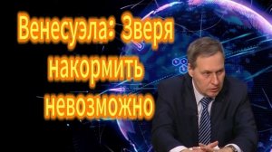 Венесуэла  Зверя накормить невозможно