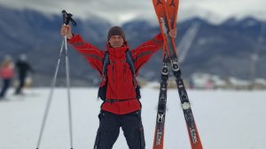 Горные лыжи. Курорт Красная Поляна.