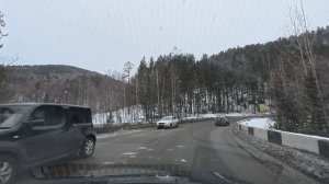 Дорога Красноярск Дивногорск, март 2026г.