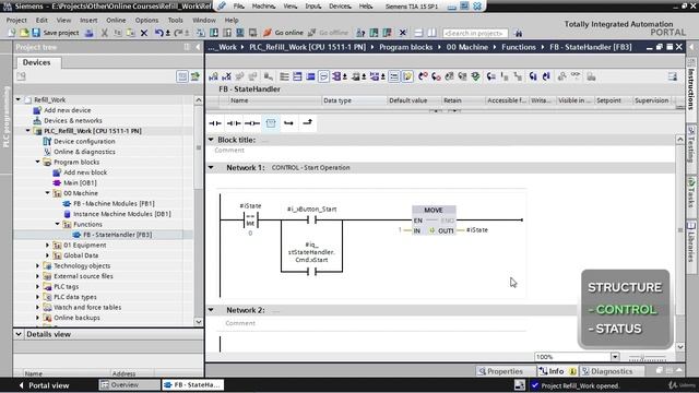 9. Создание FB + код