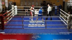 71 57 кг Самохин Илья Выборжанин Прилепин Артур Школа бокса №1