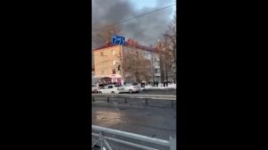 ВИДЕО УДАРА ПО БРЯНСКУ ПО МИРНЫМ ГРАЖДАНАМ ракетами Storm Shadow,