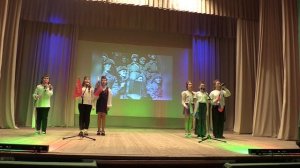 песня Защитники Отечества хор школа п Каджером