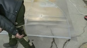 Сборка торца теплицы Мисс Рязаночка