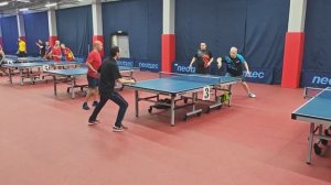 ФИНАЛ!! Попов/Бадаев (1465) - Латыпов/Михайлов (1041) 09.03 настольный теннис Парный турнир