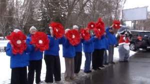 Профилактическая акция «Цветы для автоледи» прошла в Бийске ("Будни",10.03.26г.,Бийское телевидение)