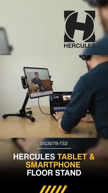 Hercules DG307B-TS2 Настольная подставка для смартфона/планшета 6.1"–13"