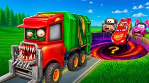 Машинки летают и прыгают! Развивающие мультики Машины помощники. Мультфильмы про машинки
