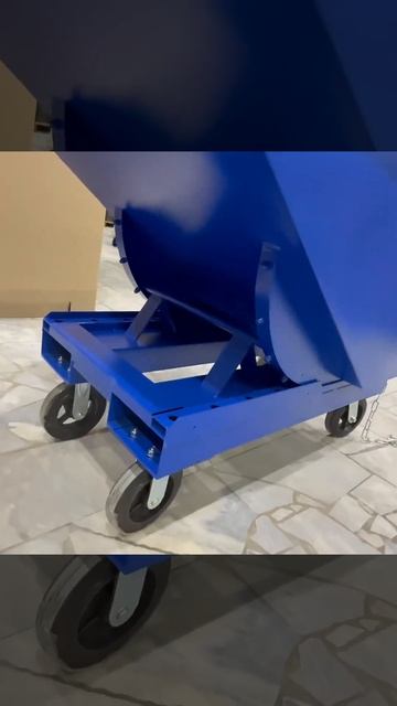 Контейнер для сбора стружки — тележка для стружки на колесах