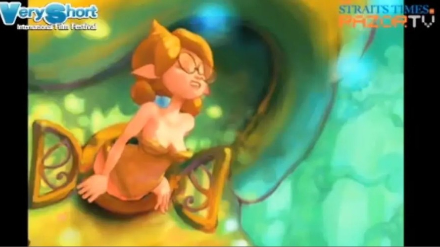 Fairy Berry butt stuck animation