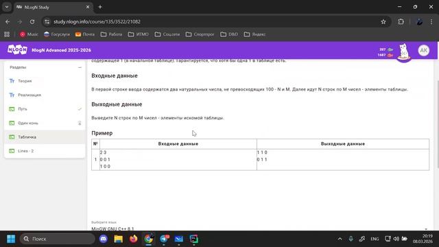 08.03.2026 | Разбор контеста на поиск в ширину | Advanced 25-26