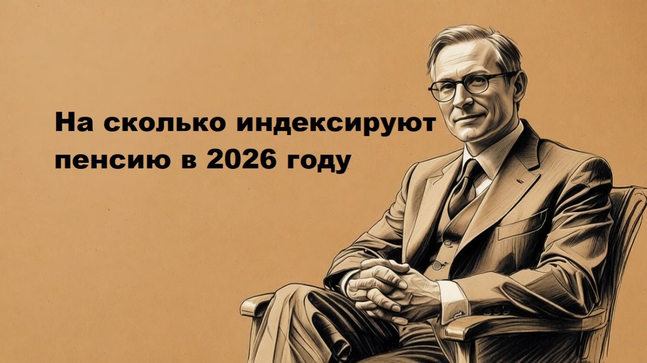 На сколько индексируют пенсию в 2026 году