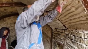 244ч.Жизнь в холодных горах: строительство зимнего убежища любящими руками