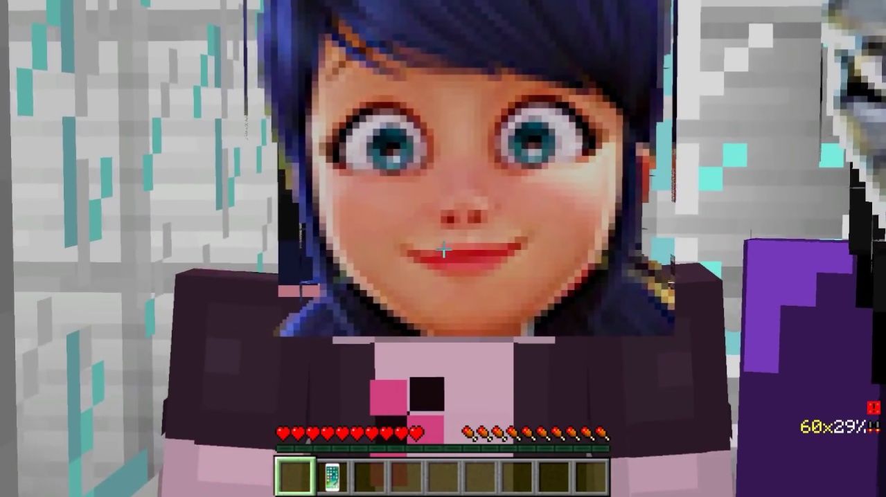 Я УПРАВЛЯЮ КОСТЮМ ЛЕДИ БАГ В МАЙНКРАФТ