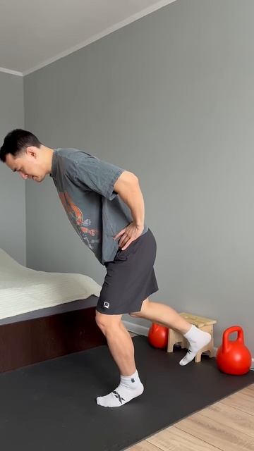 Стойка на 1 ноге на носке