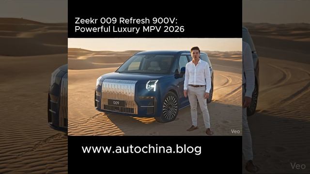 Zeekr 009 Refresh 900V_ Powerful Luxury MPV