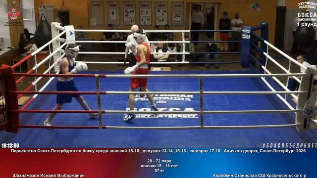72 57 кг Шахламазов Исмаил Выборжанин Коробкин Станислав СШ Красносельского р