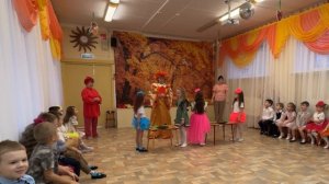 Осенний праздник старшая группа «Бабочки»